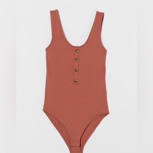 H&M Ribbed Bodysuit